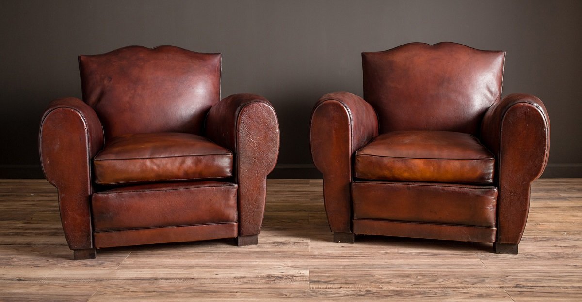 Rénovation fauteuil Club cuir