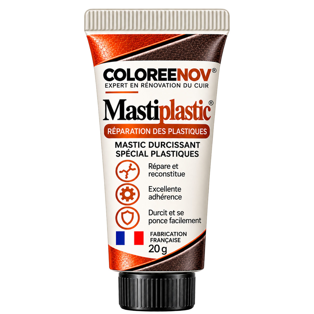 Mastiplast – Mastic souple spécial plastiques