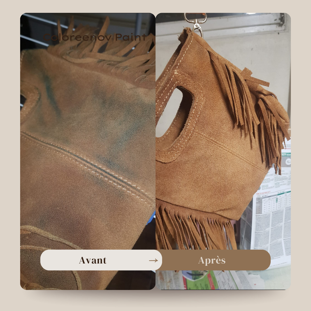 Sac en daim renove