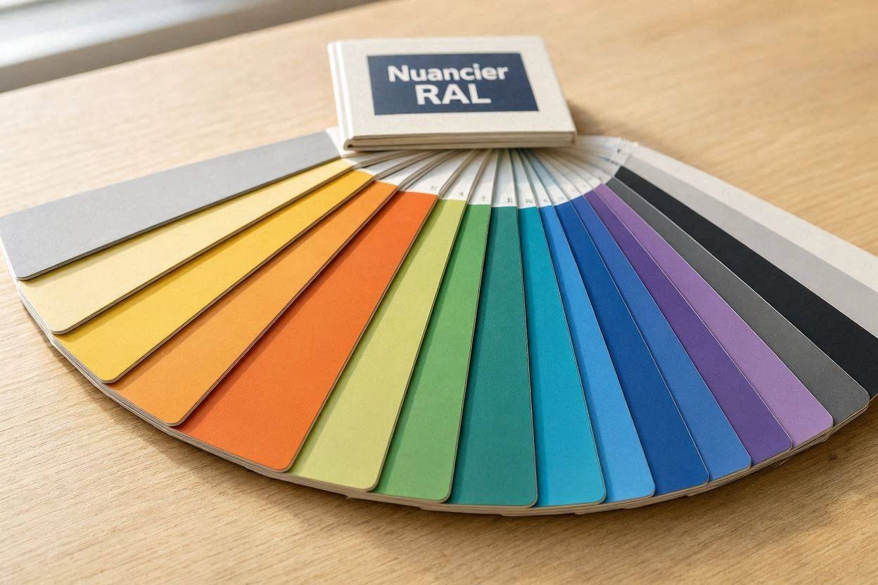 Nuancier de couleurs Coloreenov — sélection de teintes